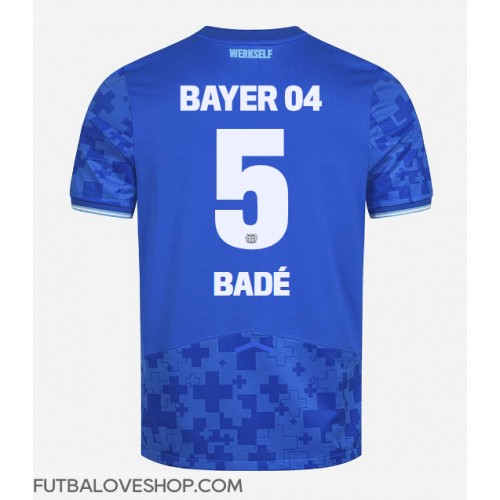 Dres Bayer Leverkusen Loic Bade #5 Tretina 2025-26 Krátky Rukáv
